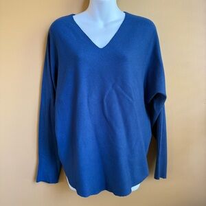 Milano Dolman Sleeves New Royal Knitwear Size Medium